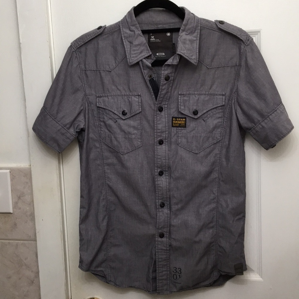 G-Star Raw Denim Chambray Shirt